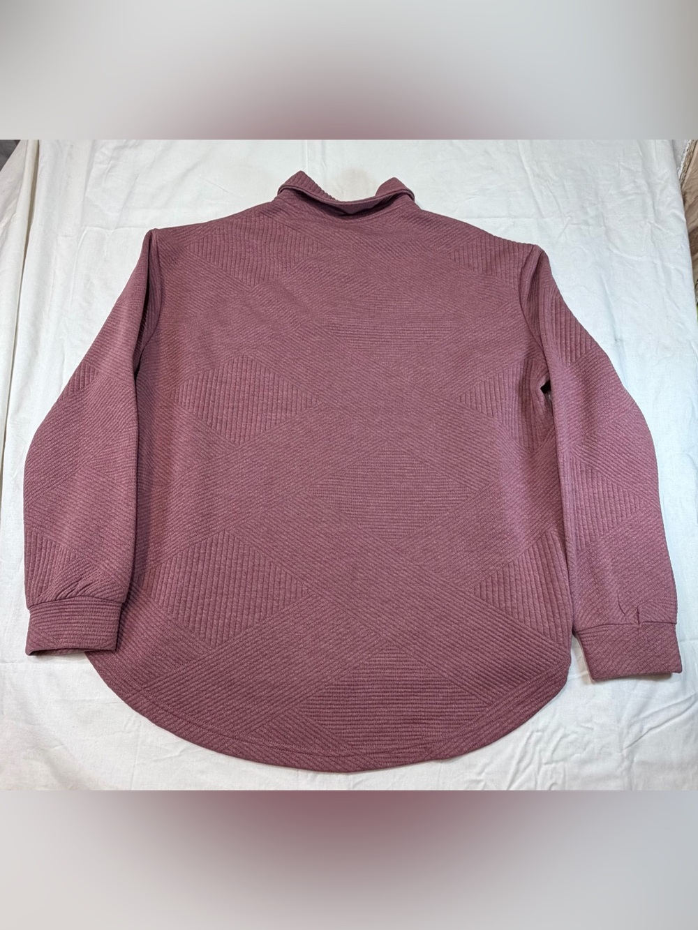 Stillwater Quilted Pullover - Dusty Rose - Picture 2 of 9